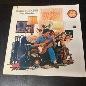 HARRY CHAPIN Living Room Suite Vinyl LP 1978 VG+ Radio Station Use Only Version